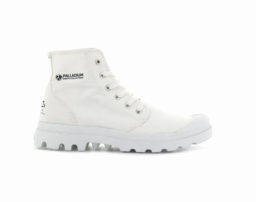 Palladium Pampa Hi Organic Ii Damen Stiefel Weiß ||891643-VJE||